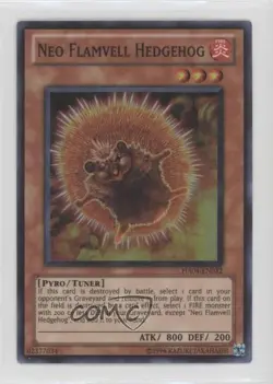 Neo Flamvell Hedgehog Unlimited YuGiOh Hidden Arsenal 4: Trishula's Triumph - Image 1