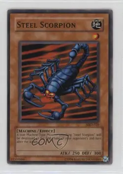 Steel Scorpion Unlimited YuGiOh Metal Raiders #MRD-029 2002 - Image 1