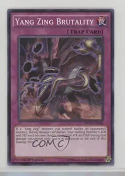 Yang Zing Brutality 1st Ed. YuGiOh Mega-Tins Mega Pack #MP15-EN184 - Image 1