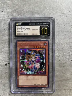 Yugioh Card JPN Dark Magician Girl Secret R CGC 10 Pristine, QCDB-JP008 2023 (1) - Image 1