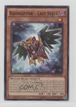 Raidraptor - Last Strix 1st Ed. YuGiOh Wing Raiders #WIRA-EN015 - Image 1