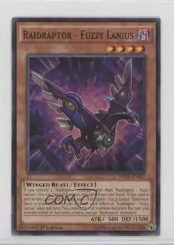 Raidraptor - Fuzzy Lanius 1st Ed. YuGiOh Wing Raiders #WIRA-EN017 - Image 1