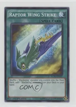 Raptor Wing Strike 1st Ed. YuGiOh Legendary Collection 5Ds Mega-Pack #LC5D-EN137 - Image 1