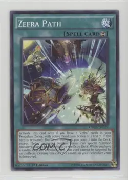 Zefpa Path 1st Ed. YuGiOh Crossed Souls Base Set #CROS-EN059 - Image 1