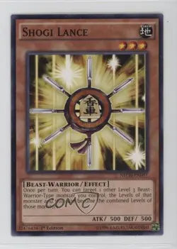 Shogi Lance 1st Ed. YuGiOh The New Challangers #NECH-EN097 - Image 1