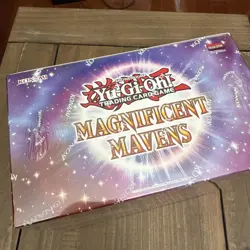 YuGiOh 1st Edition Magnificent Mavens MAMA Display Box 5 Mini Pack Factor Sealed - Image 2