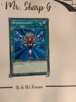 WIEDERGEBURT - 1. AUFLAGE LED7-DE012 DEUTSCH Yu-Gi-Oh! CARD COMMON 2020 KONAMI - Image 3