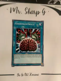 GEHIRNKONTROLLE - 1. AUFLAGE LED7-DE042 DEUTSCH Yu-Gi-Oh! CARD COMMON KONAMI - Image 2