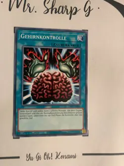 GEHIRNKONTROLLE - 1. AUFLAGE LED7-DE042 DEUTSCH Yu-Gi-Oh! CARD COMMON KONAMI - Image 3