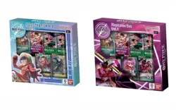 Bandai One Piece Trading Card Game: Illustration Box Volume 3 + 4 BUNDLE PRESALE - Image 1