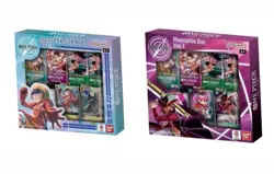 Bandai One Piece Trading Card Game: Illustration Box Volume 3 + 4 BUNDLE PRESALE - Image 1