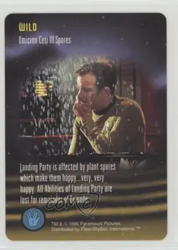1996 Star Trek - The Card Game Wild Omicron Ceti III Spores - Image 1
