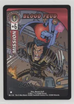 2000 The X-Men Movie Trading Card Game 1st Edition Blood Feud #86 - Image 1