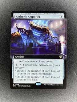 Aetheric Amplifier 0034 Extended Art Regular Aetherdrift DRC MTG NM - Image 1