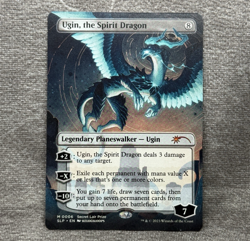 Ugin, the Spirit Dragon - Secret Lair Showdown (SLP) #6 Borderless NM MTG - Image 1