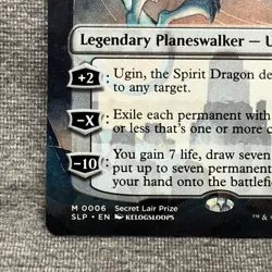 Ugin, the Spirit Dragon - Secret Lair Showdown (SLP) #6 Borderless NM MTG - Image 4