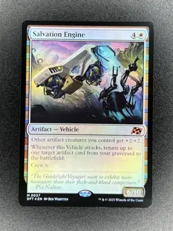 Salvation Engine 0027 Aetherdrift Foil MTG Magic NM - Image 1