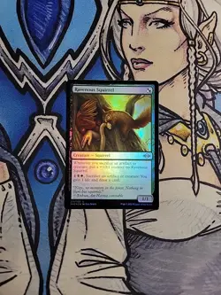 1x Ravenous Squirrel FOIL - NM/M MH2 MTG Magic - Image 1