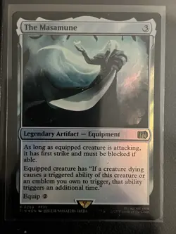 MTG - The Masamune - FOIL Rare #264 - Final Fantasy NM - Image 1