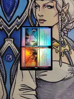 1x Fire Ice FOIL - NM/M MH2 MTG Magic - Image 1
