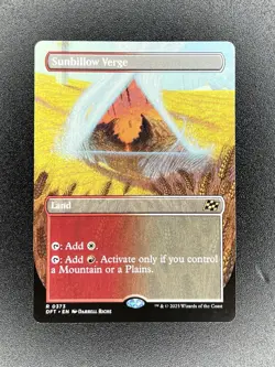 Sunbillow Verge 0373 Borderless Aetherdrift DFT MTG Regular NM - Image 1