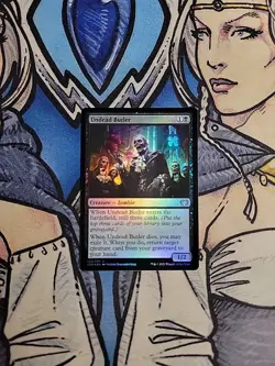 1x Undead Butler FOIL - NM/M VOW MTG Magic - Image 1