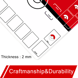 TCG/MTG Playmat for Pokemon Trading Card Game 2 Player 24" Large Rubber Mousepad - Image 2