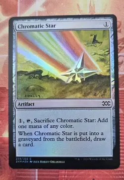 Magic the Gathering MTG Chromatic Star (239) Double Masters Foil Common NM - Image 1