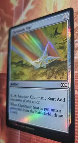 Magic the Gathering MTG Chromatic Star (239) Double Masters Foil Common NM - Image 2