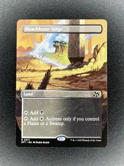 Bleachbone Verge Borderless (NM Non-Foil) DFT-0371 Rare MTG - Image 1