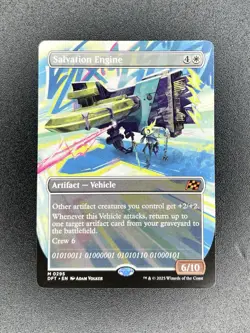 Salvation Engine - Borderless - Aetherdrift 0295 MTG Magic The Gathering - Image 1