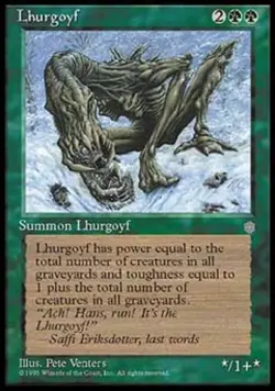 Lhurgoyf - Medium Play MTG Ice Age - Image 1