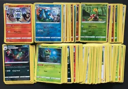 116 X Pokemon Cards Rebel Clash Bundle Common Trainer SWSH inc 22 x Rare Holo - Image 1