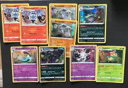 116 X Pokemon Cards Rebel Clash Bundle Common Trainer SWSH inc 22 x Rare Holo - Image 2