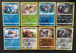 116 X Pokemon Cards Rebel Clash Bundle Common Trainer SWSH inc 22 x Rare Holo - Image 5