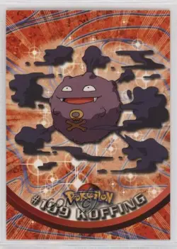 Koffing Topps Pokemon TV Animation Edition Series 2 #109 2000 - Image 1
