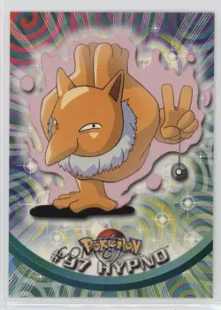 Hypno Topps Pokemon TV Animation Edition Series 2 #97 2000 - Image 1