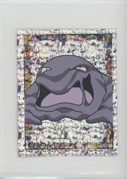 Muk Merlin Pokemon Album Stickers Silver Prism #S14 1999 - Image 1