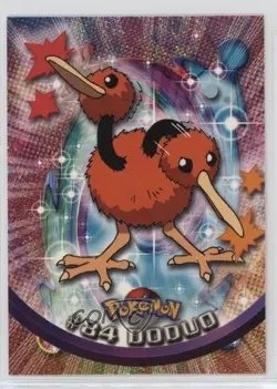 Doduo Topps Pokemon TV Animation Edition Series 2 #84 2000 - Image 1