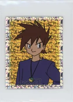 Gary Oak Merlin Pokemon Album Stickers Silver Prism #S31 1999 - Image 1