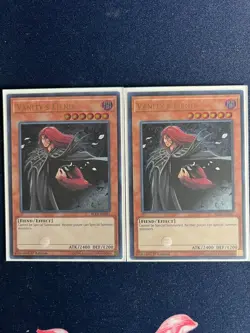 Yugioh! 2x Vanity’s Fiend BLLR-EN047 Ultra Rare 1st Edition M/NM! - Image 1