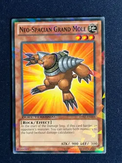 Yugioh! 1x Neo-Spacian Grand Mole DT07-EN006 Duel Terminal Common LP/NM! - Image 1