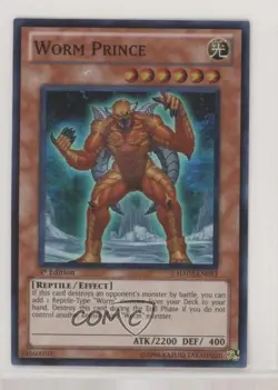 Worm Prince 1st Ed. YuGiOh Hidden Arsenal 2 #HA02-EN053 2010 - Image 1