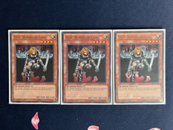 Yugioh! 3x D.D. Warrior Lady DUSA-EN051 Ultra Rare 1st Edition M/NM! - Image 1