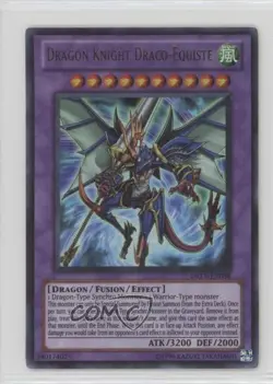 UR - Dragon Knight Draco-Equiste Unlimited YuGiOh Duelist Revolution #DREV-EN038 - Image 1
