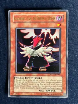 Yugioh! 1x Blackwing - Vayu the Emblem of Honor ANPR-EN005 Ultra Rare Unlimited! - Image 1
