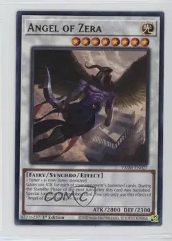 Angel of Zera 1st Ed. YuGiOh Valiant Smashers #VASM-EN027 - Image 1