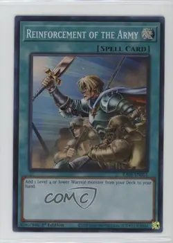 SR - Reinforcement of the Army 1st Ed. YuGiOh 25th Anniversary Rarity Collection - Image 1