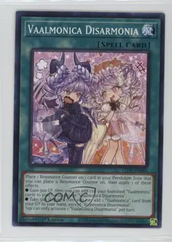Vaalmonica Disarmonia 1st Ed. YuGiOh Legacy of Destruction #LEDE-EN066 - Image 1