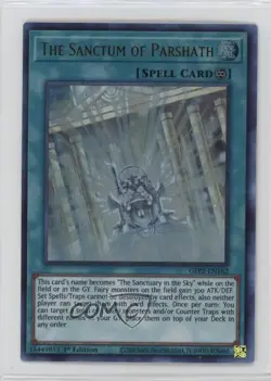 The Sanctum of Parshath Ultra Rare 1st Ed. YuGiOh Ghosts From Past: 2nd Haunting - Image 1